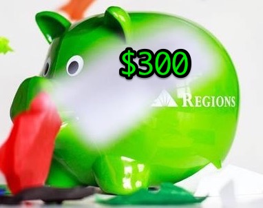 regions bank lifegreen checking bonus account
